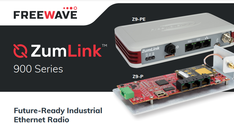 Z9-P and Z9-PE - 1 Ethernet / 2 Serial ports – FreeWave Technologies